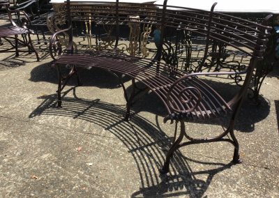 Arras Curved Garden Bench   (sold) Pre order