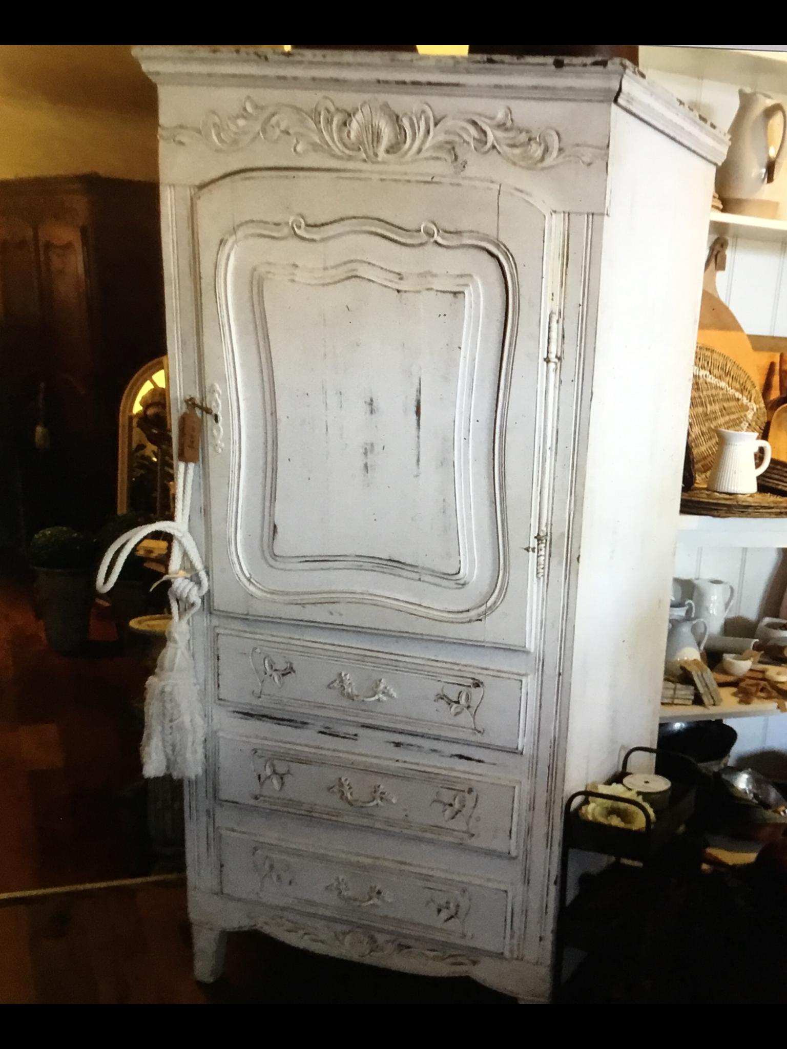 Single French Wardrobe Cupboard Objects Of Interest