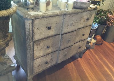 French Style Painted Chest of Drawers $1495