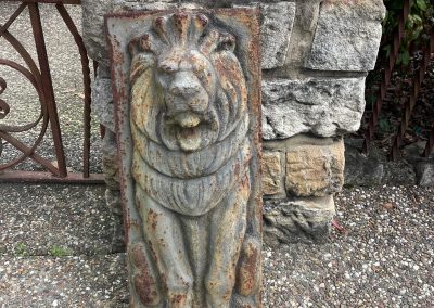 Cast Iron Lion Panel $495