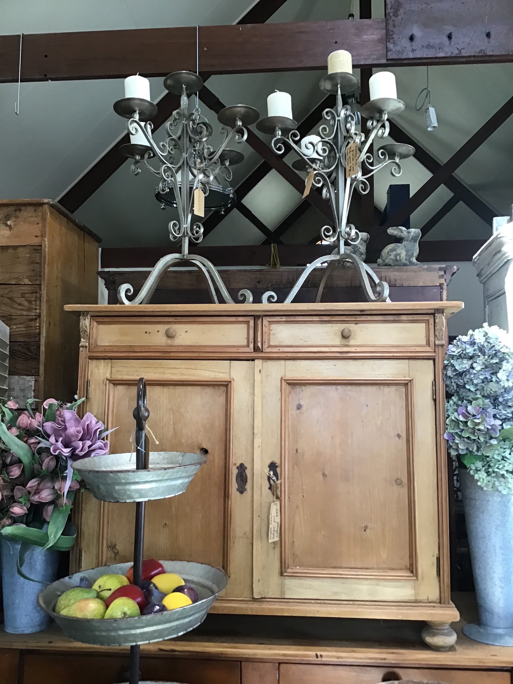 Antique French Country 2 Door 2 Drawer 1695 Objects Of Interest