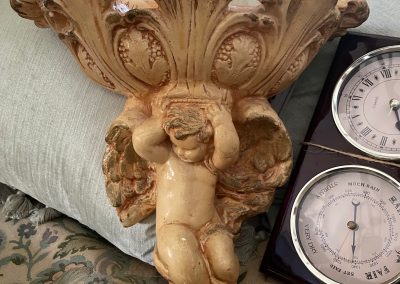Vintage Cherub Wall Sconce / Planter $139.95