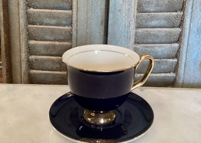 Luxurious Navy Cup & Saucer $79.95