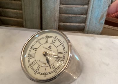 Nickel Desk Clock $55.95