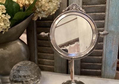 Nickel Dressing Table  Mirror  $169.95 (Sold)