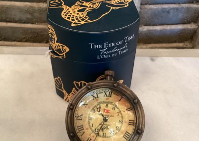Bronze Porthole Pocket Watch $109.95  with Reverse Compass