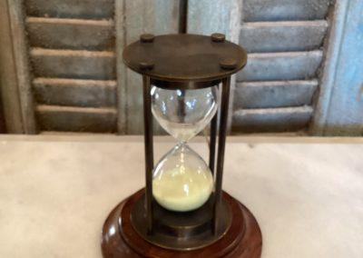 Bronzed 30 Minute Hourglass $139.95