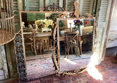 Antique Iron Mirrors