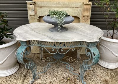 Ornate Marble Table $1695