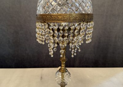 Dome Crystal Table or Bedside Lamp $395